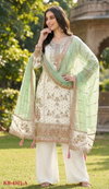 Kb 4301 Heavy Faux Georgette Top With Bottom Dupatta Bulk Orders In India
